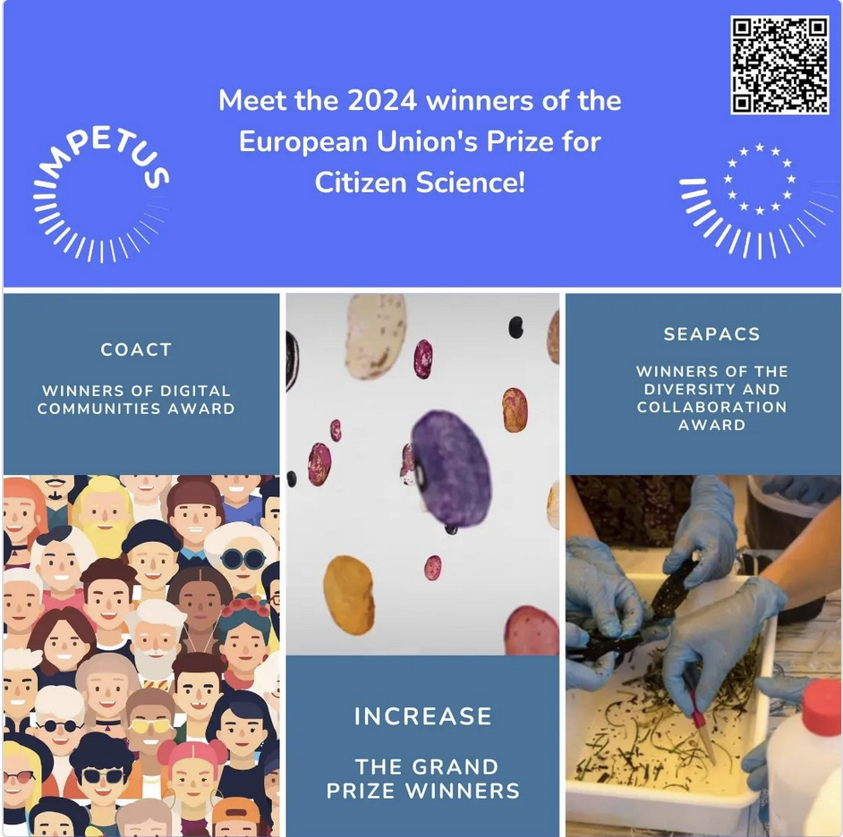 EU Citizen Science Prize 2024 to&nbsp;SeaPaCS